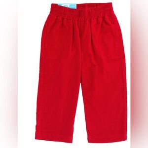 J. Bailey Charlie Pull on Pant - Red Corduroy